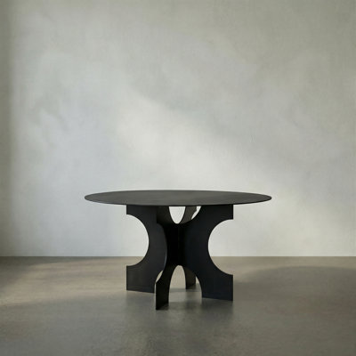 Element Round Metal Dining Table