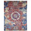 Hand Knotted Wool Area Rug in Multi