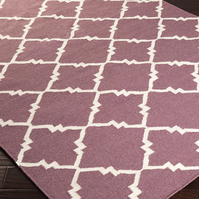 Kramer Wool Geometric Indoor Rug, Rectangle 3'6" x 5'6"