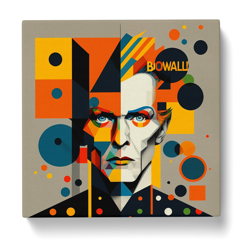 David Bowie Bauhaus - Wrapped Canvas