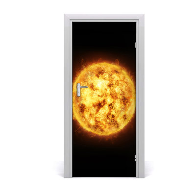 Sun Door Decal