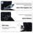 1.1/1.60 Gallon Dual-Flush Integrated Water-Saving Toilet, Extended Comfort Height Floor-Mounted, 1000G Flush Volume, Matte Black