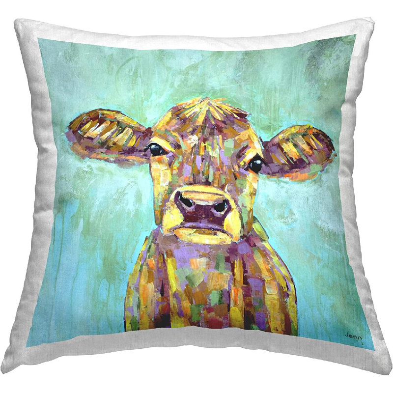 Polyester Throw Square Pillow Cover & Insert