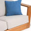 Causeuse d'extérieur avec coussins Eucalyptus