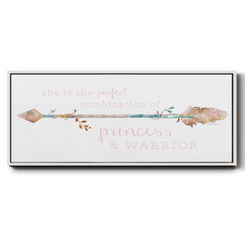 Princess & Warrior - toile encadrée