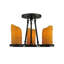 Carpathian 3 - Light Semi Flush Mount