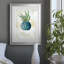 Thym en pot - peinture sur toile encadrée-1238846312-1238846315