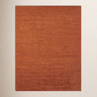 Schwenzer Sunset Ember Hand-Knotted Wool Area Rug