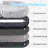 Human Dog Bed, 72"x43"x10" Dog Beds for Large Dogs, Foldable Plush Washable Bed for People Doze Off, Orthopedic Pet Beds for Humans Size Fits You and Pets - Grey-1836542672