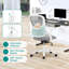 Chaise de bureau, chaise pivotante sur roulettes, chaise simple-1428128258-1428128257