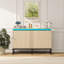 Buffet sculpté à 3 portes avec DEL-703766515