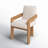 Asmund Solid Wood Upholstered Armchair-1916301700-1916301703