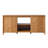 Scandinavian Reeded TV Stand with Open Storage-834347143-834347259
