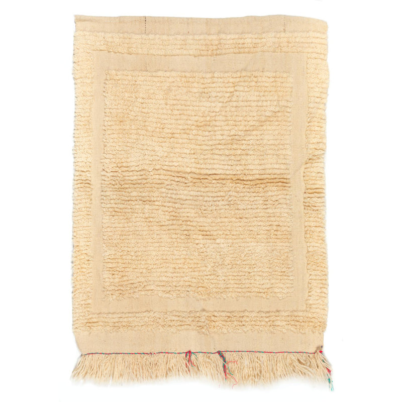 Grofu Hand Knotted Wool Solid Color Rug