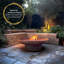 Round Wood Burning Smokeless Fire Pit-1957495202