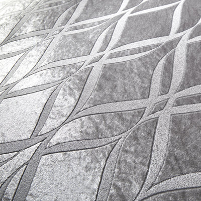 Geometric Rectangular Cushion
