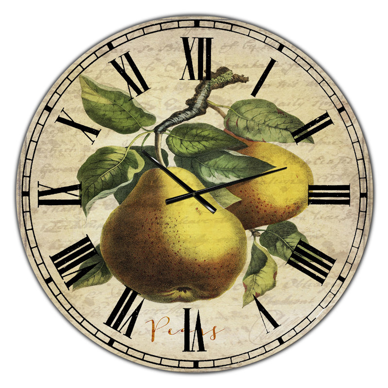 Horloge murale Pear, Moyen