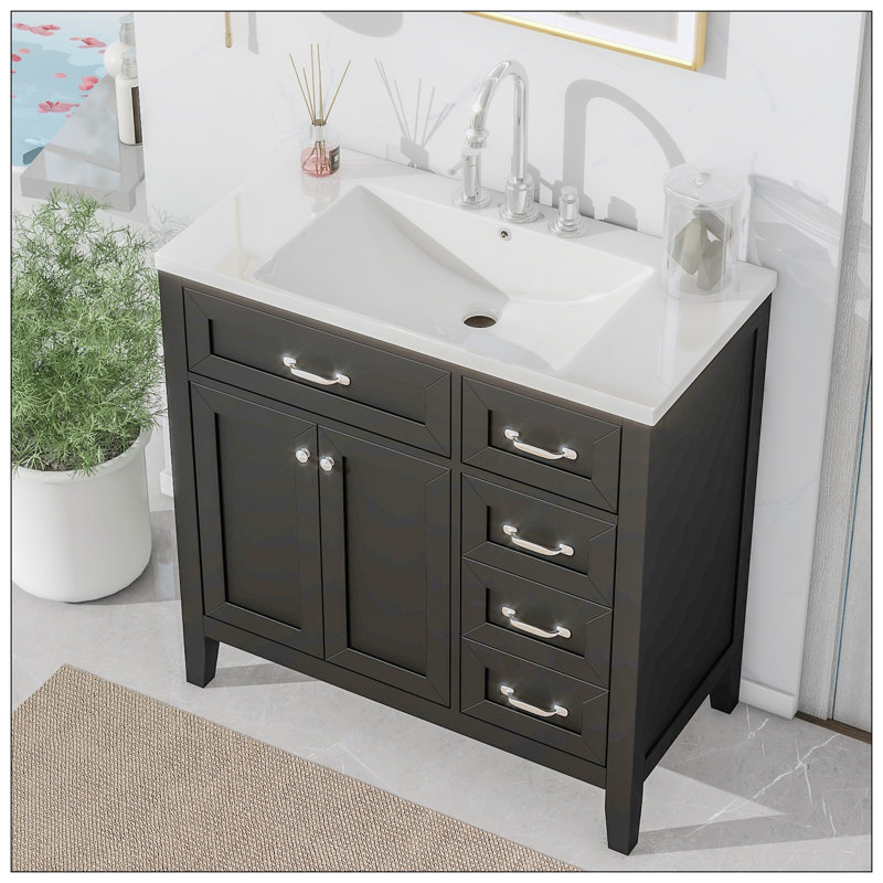 Boutros Bathroom Vanity with Top