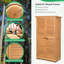 Axten 2.85 ft. W x 1.54 ft. D Solid Wood Garden Shed