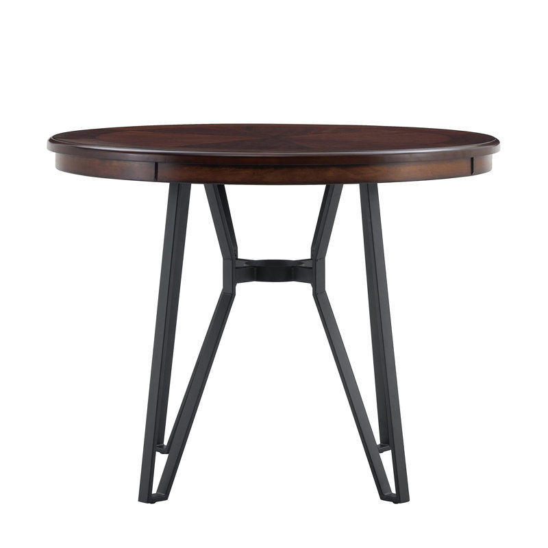 Round Bar Table (Brown), Brown