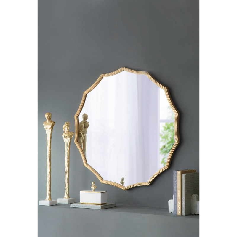D40" Round Sunburst Wall Mirror