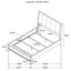 Ensemble de chambre avec lit très grand 5 pièces Leny-107484198-129000328