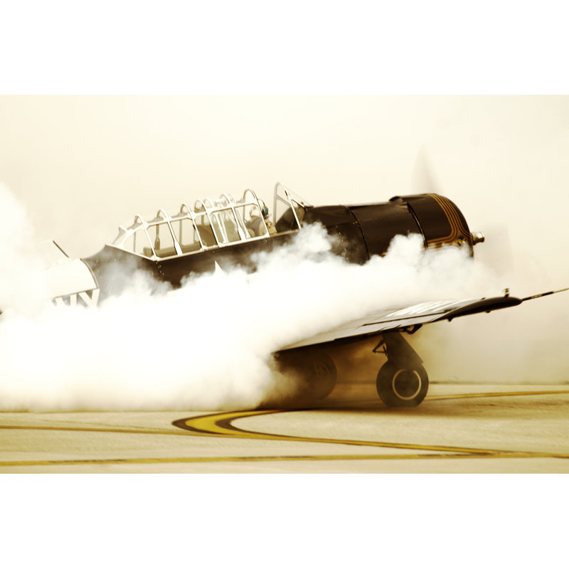 Smoke Out - Wrapped Canvas Print, 30cm H x 46cm W x 3.8cm D