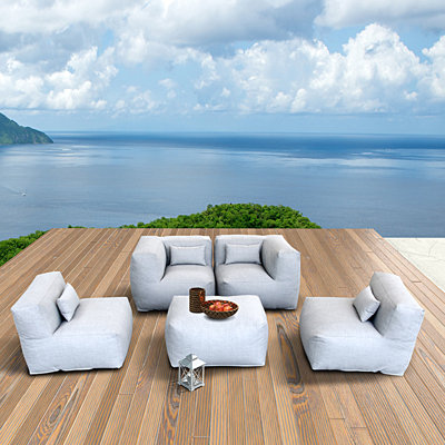 Breya 4 Piece Sofa Seating Group by Latitude Run