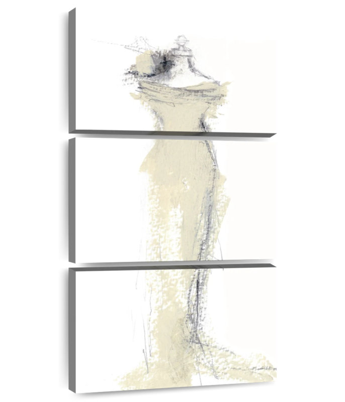 The Dressing Room I, 27" H x 12" W
