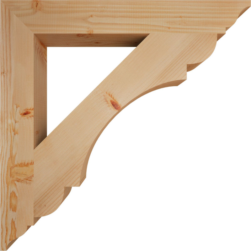 Support olympique traditionnel, H 30 po x l 3,5 po x P 30 po, Douglas (lisse)