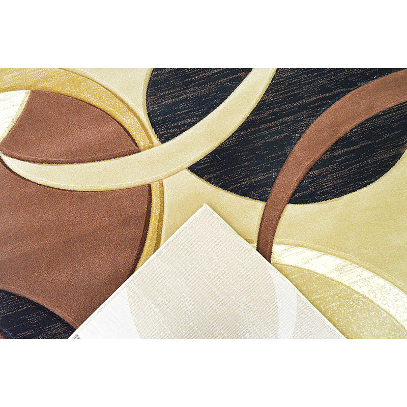 Mccampbell Performance Abstract Indoor Rug, Rectangle 6'6'' x 9'2''