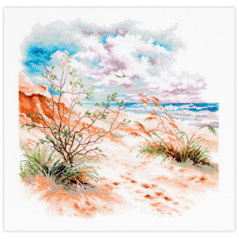 Sea Dunes Counted Cross Stitch Kit by Magic Needle 70-17