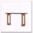 59'' Console Table Long Wood Sofa Table Behind Couch Table