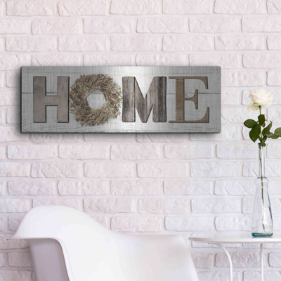 «Home in Beige» par Lori Deiter, art mural en métal