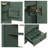 20" Freestanding Single Bathroom Vanity With Ceramic Sink & Soft-Close Door & 1 Drawer-1305053892