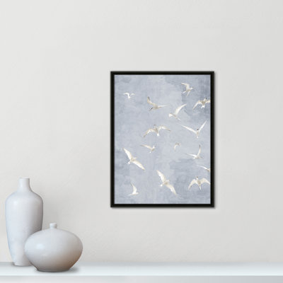 «Flight Flight», impression grise par Kimberly Allen
