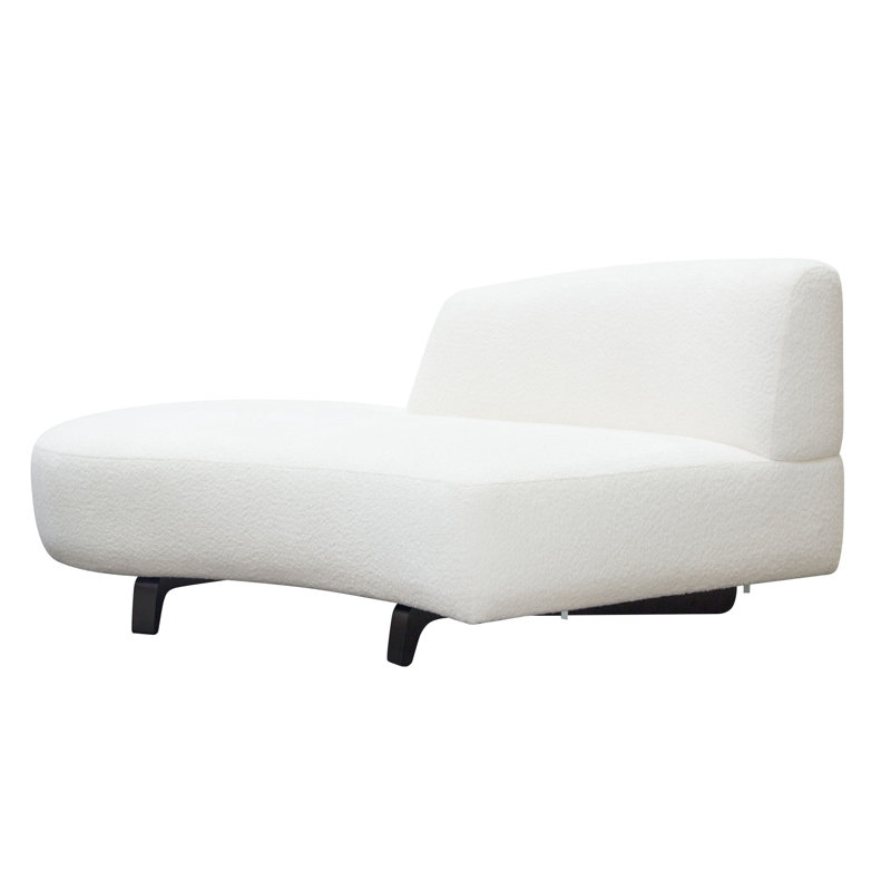 Chaise gauche sans accoudoirs courbée Vesper, Orienté vers la gauche