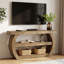 Farmhouse Tv Stand For 70-inch Tv, 63" Entertainment Centre With Storage, Modern Media Console Table For Living Room, Bedroom-2005782618