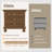 26'' W Classic Solid Wood 2-Drawer Nightstand with Roman Column Legs,Minimal Assembly Needed,Light Brown-689954141