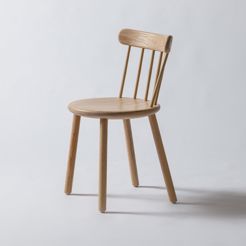 Ai Solid Wood Dining Chair, Oak