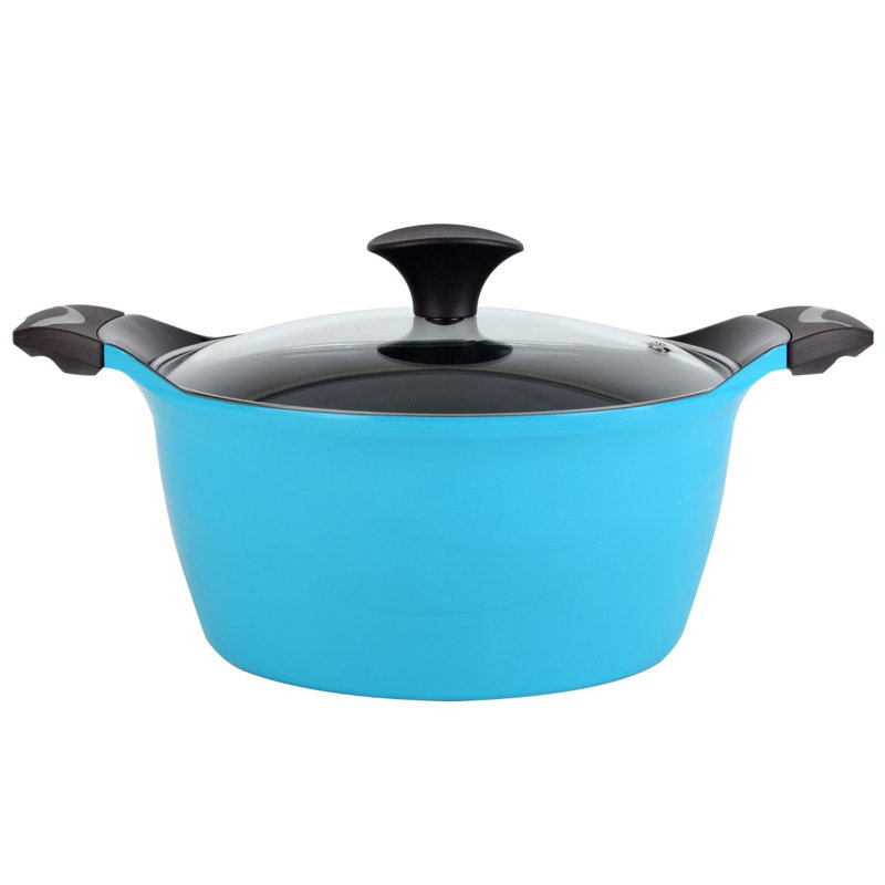 Cocotte anti-adhérent avec couvercle cook n home
