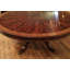 Round Mahogany Wood Dining Table