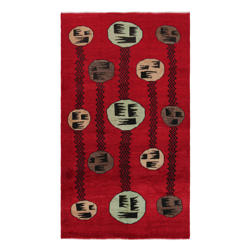 One-of-a-Kind 4'4”x7'5” Hand Knotted Area Rug