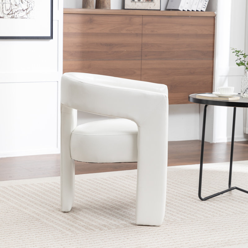 Chaises de salle à manger rembourrées Caleb, Beige