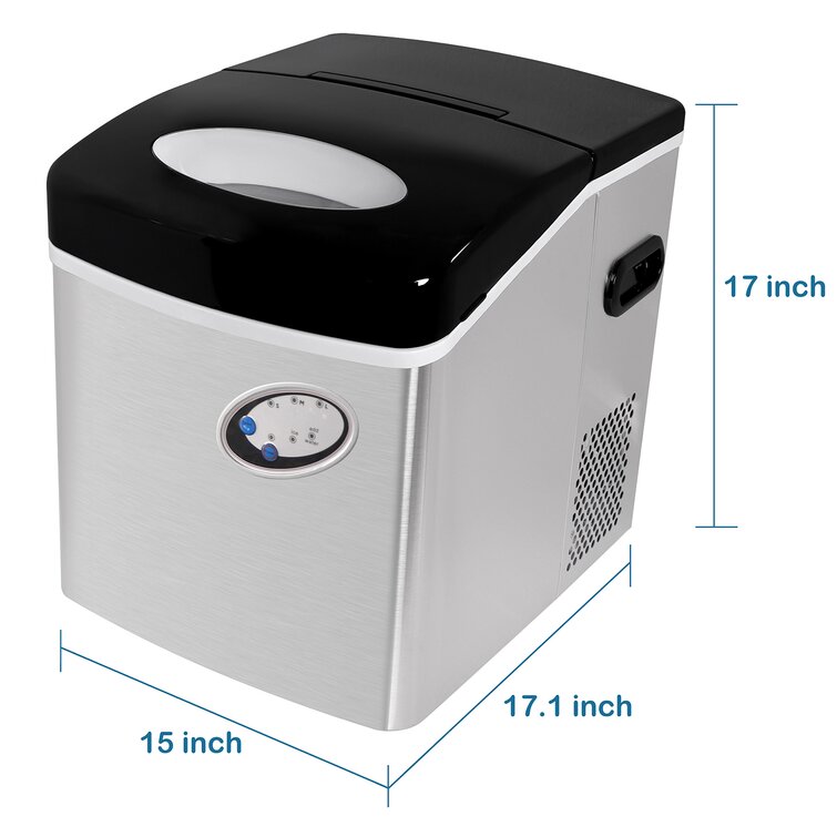 Northair Daily Production Cube Clear Ice Freestanding Ice Maker