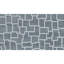 Hand Knotted Abstract Area Rug in Blue/Gray-1673569296