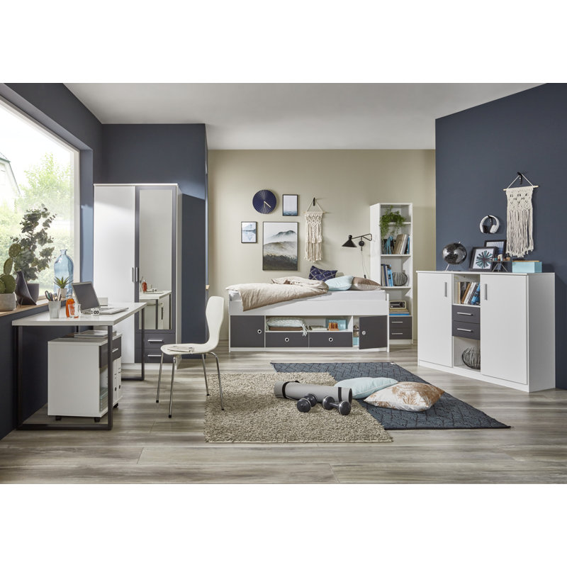 Florenzo 197cm H x 48cm W Standard Bookcase