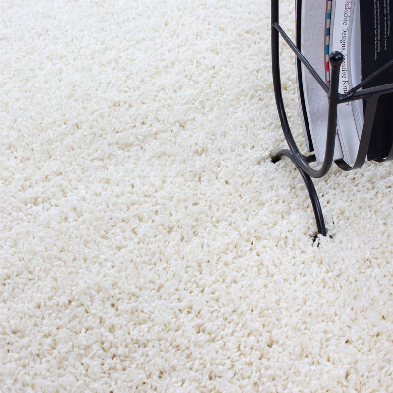 Tapis uni en polypropylène tissé à la machine Dollicia, Rectangle 7 pi 10 po x 11 pi 2 po