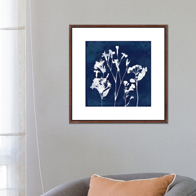 Cyanotype Botanical II by Carol Robinson - Print on Canvas
