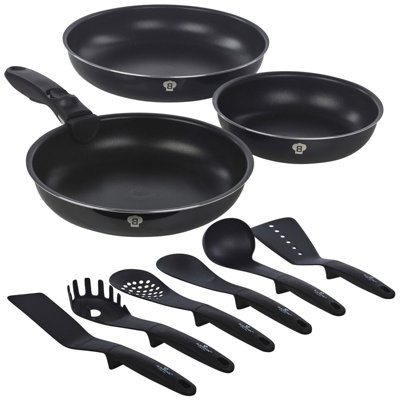 3 - Piece Non-Stick Aluminum Cookware Set